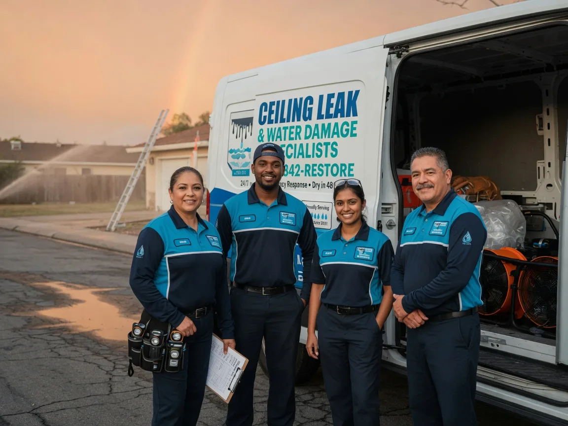 Ceiling Leak Cleanup company in Plano, TX